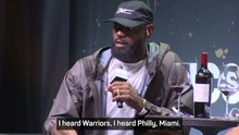 LeBron provides update on NBA future