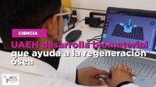 UAEH desarrolla biomaterial que ayuda a la regeneración ósea