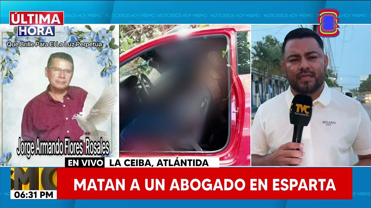 Matan a un abogado en Esparta, La Ceiba, Atlántida