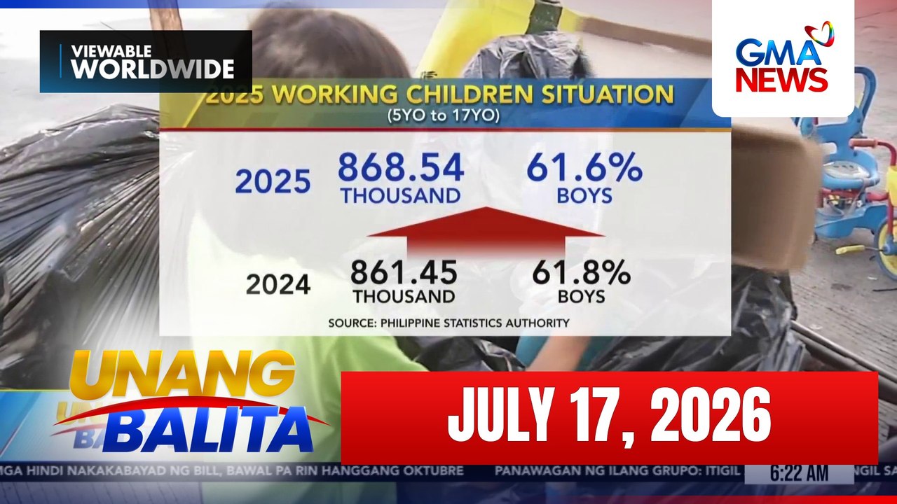 Unang Balita - Part 1 (July 17, 2026) | Unang Hirit