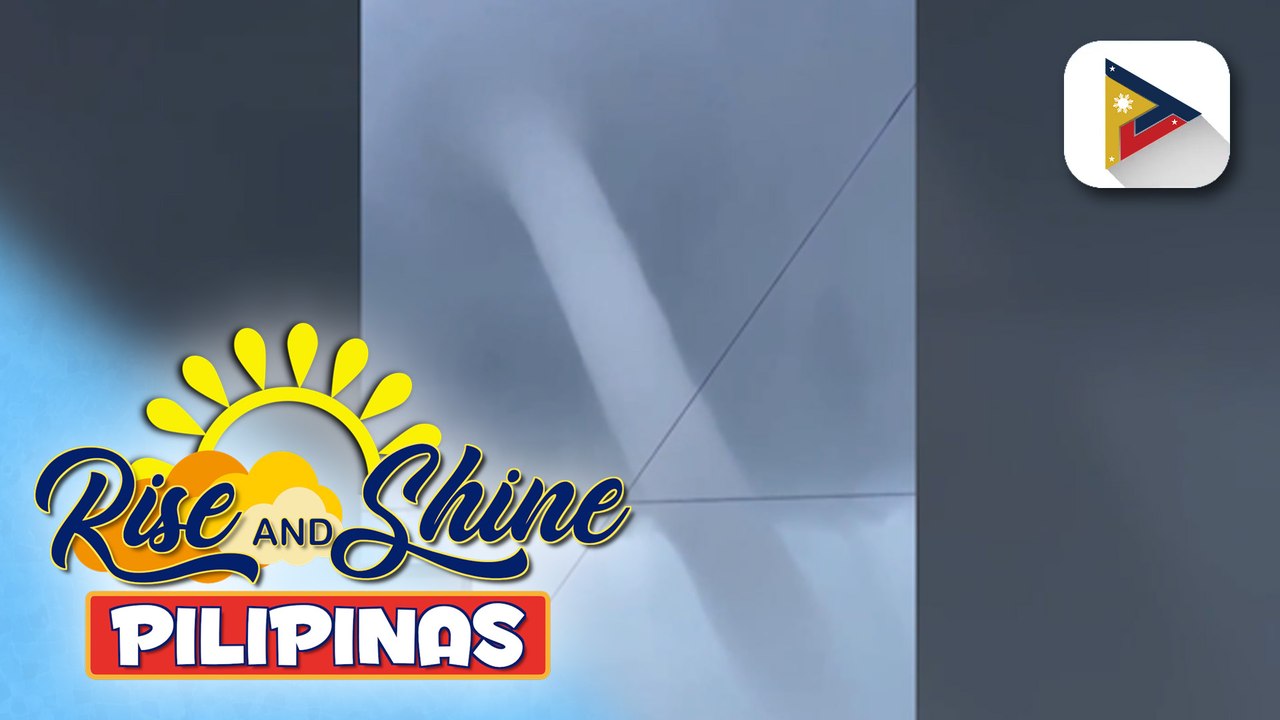 Isang malaking ipo-ipo, namataan sa Masbate City kahapon, July 16