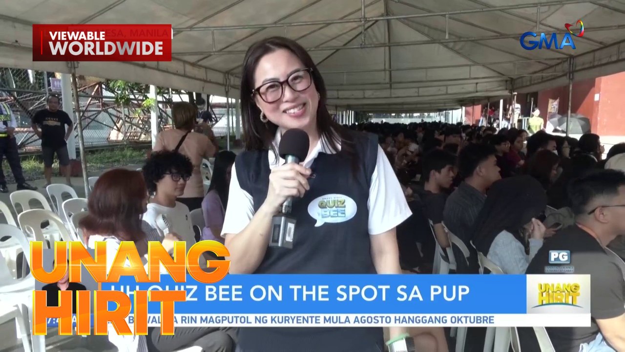 Quiz Bee on the Spot sa PUP Sta. Mesa | Unang Hirit