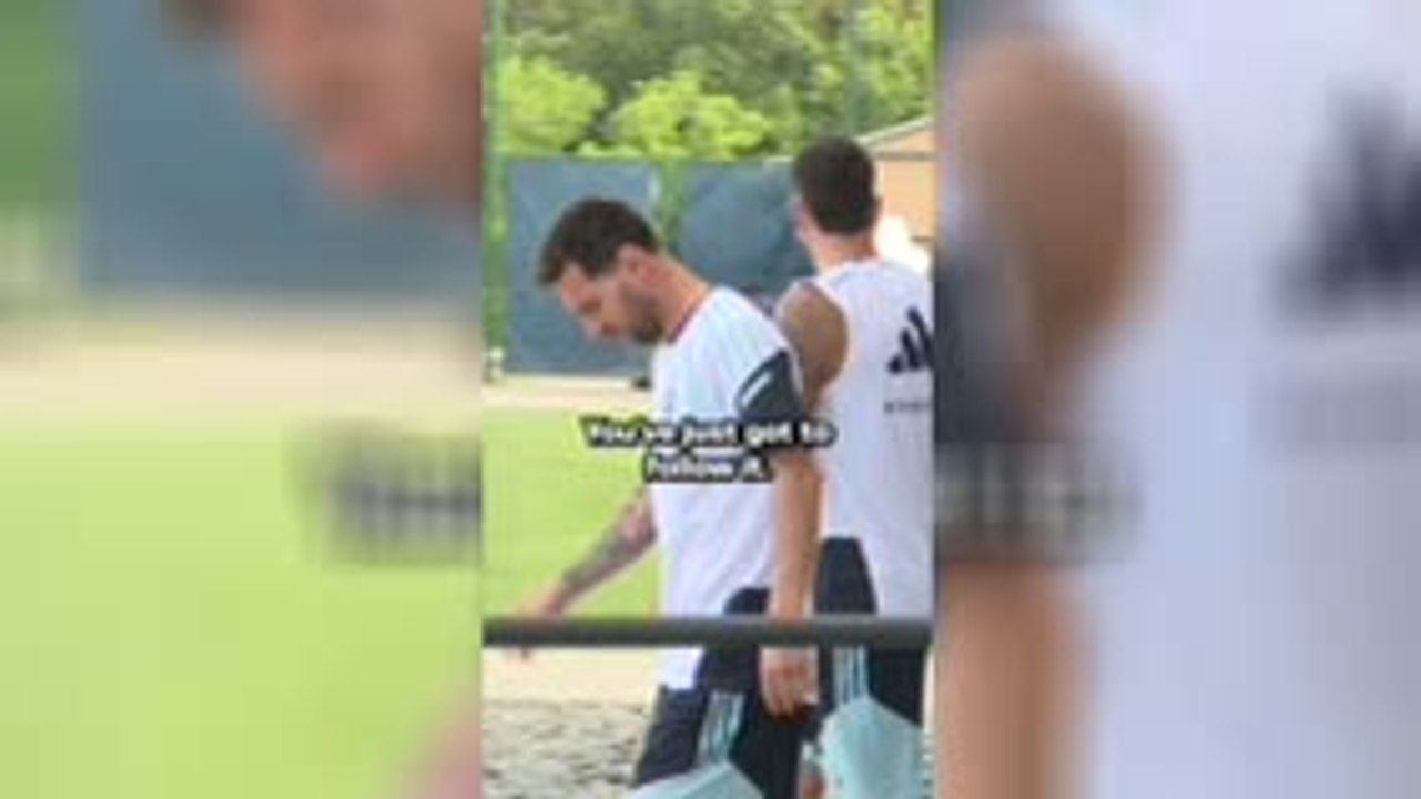 Giannis caught up in Messi mania