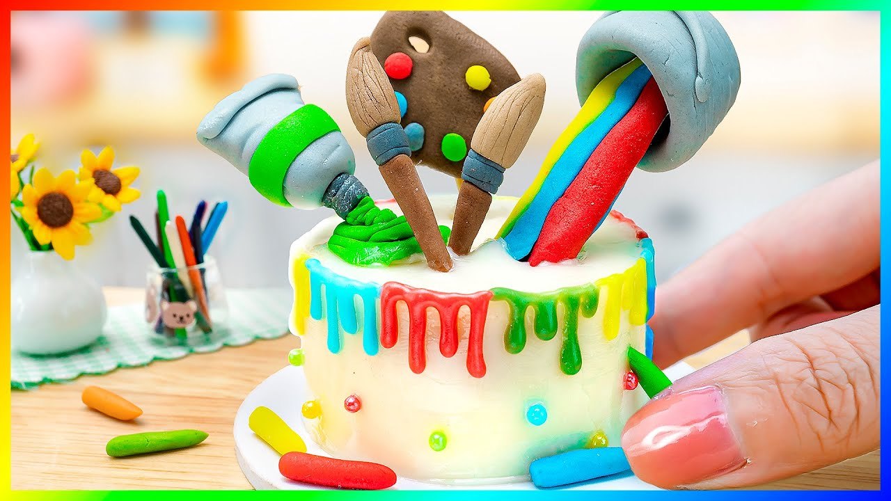 Best Satisfying Miniature Fondant Cake Decorating Ideas - Mini Yummy Cake Tutorials with ASMR Video