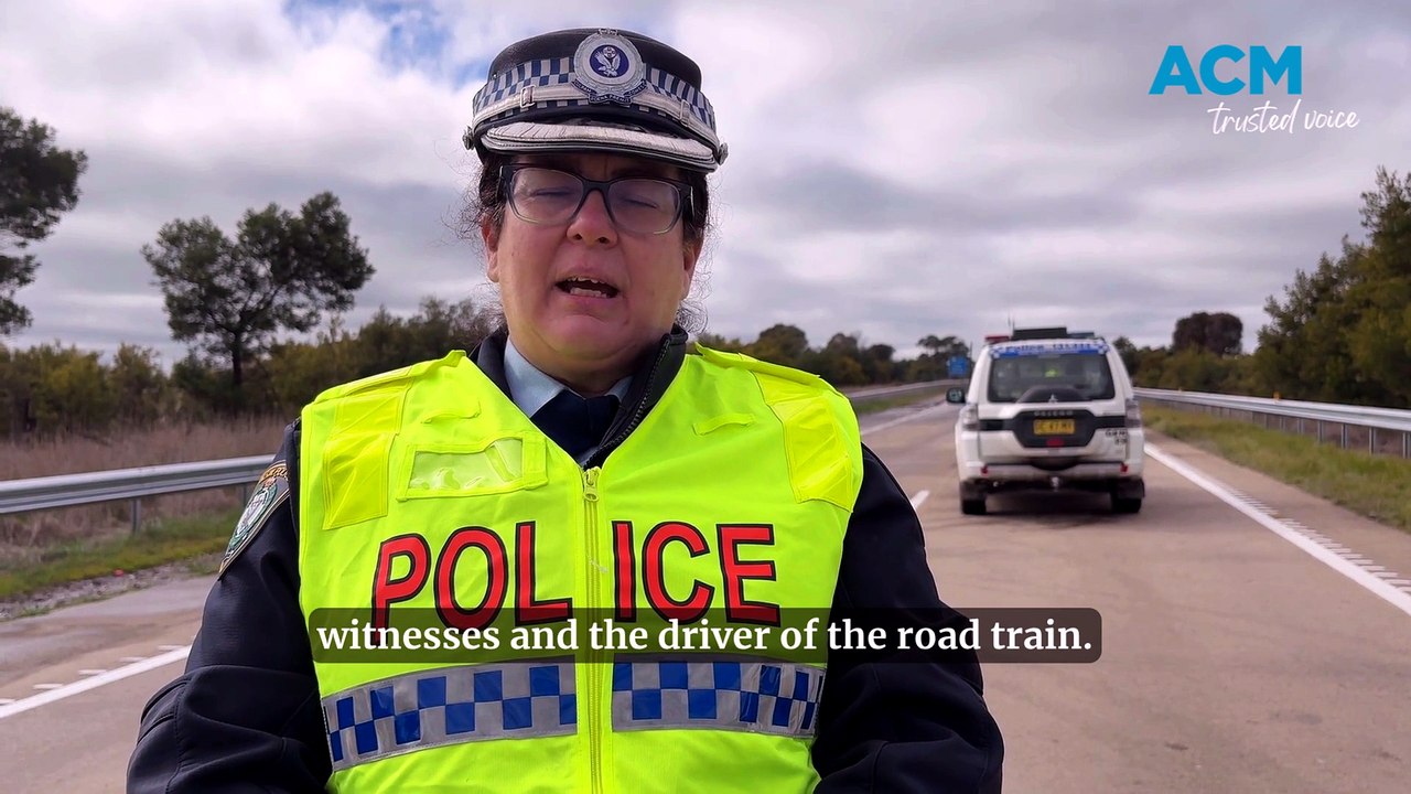 Police speak after truck driver dies in Hume Hwy crash