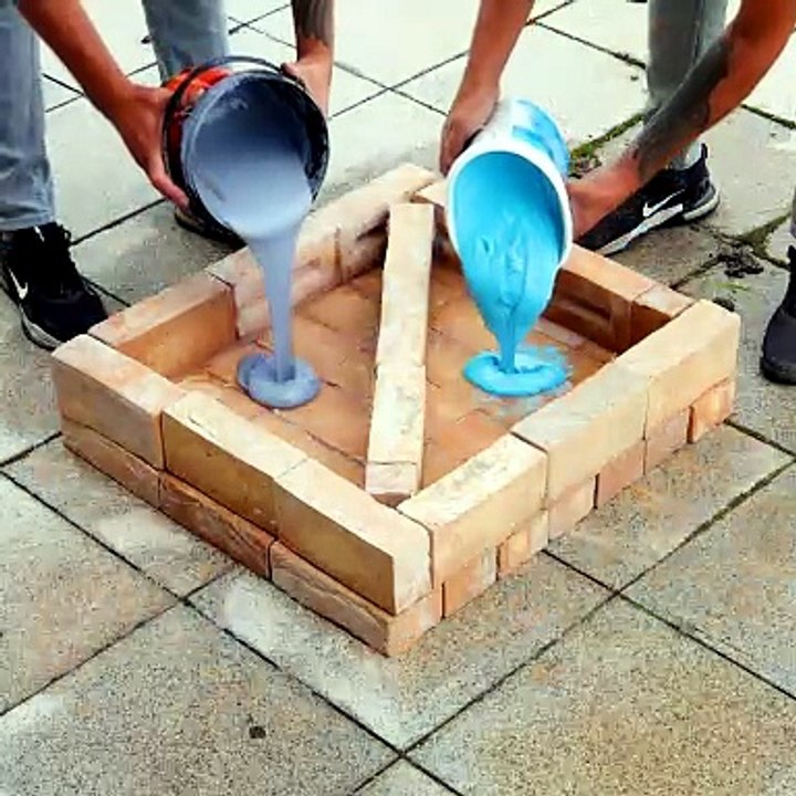 Perfect outdoor fish pond for any backyard 🐟