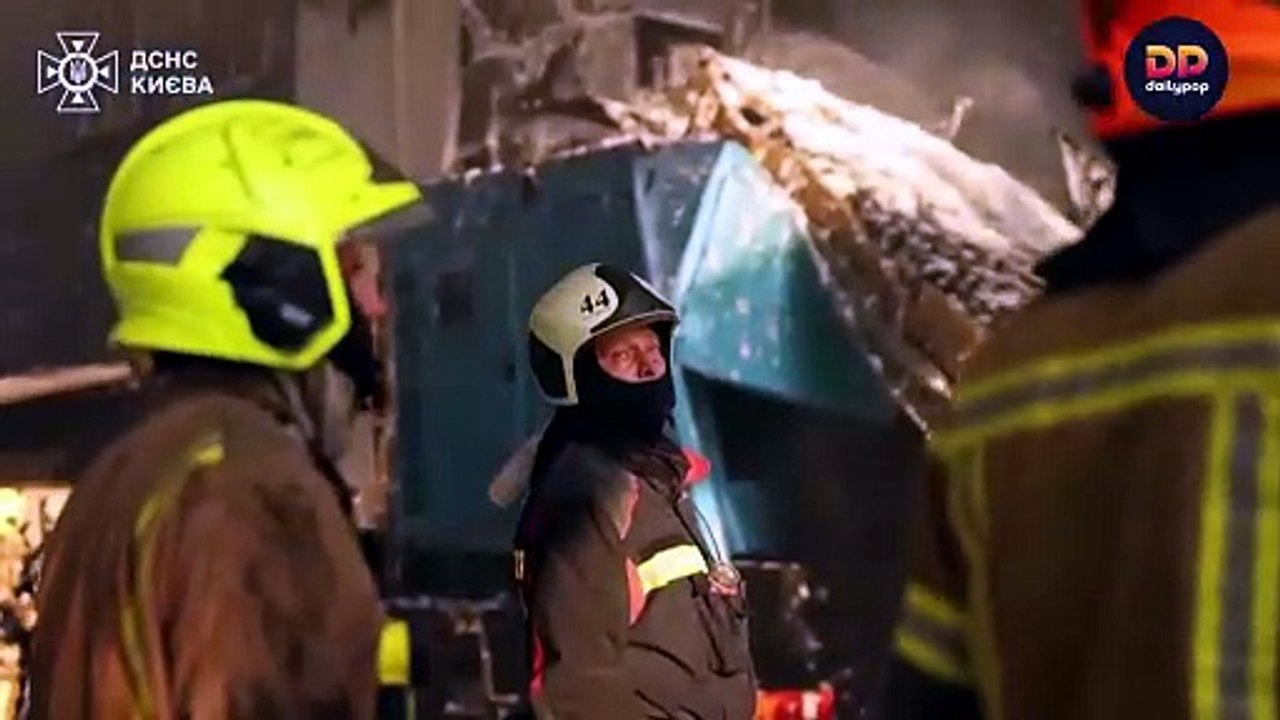 Al menos dos muertos y cinco heridos tras el ataque nocturno de Rusia contra Kiev
