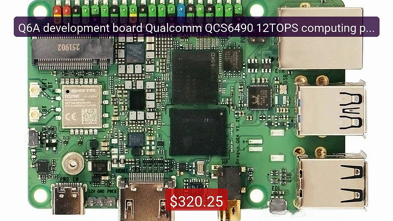 Q6A development board Qualcomm QCS6490 12TOPS computing pow... -- Top Pick 2026 | Unbeatable Price!
