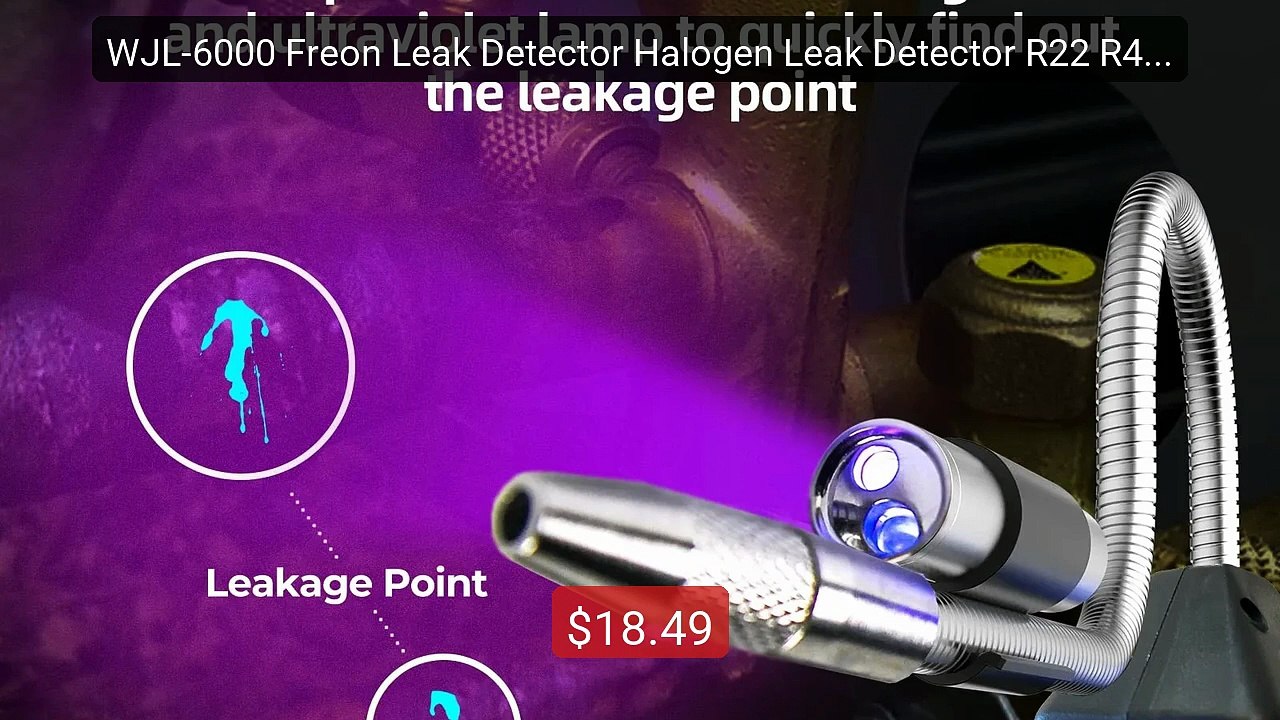 WJL-6000 Freon Leak Detector Halogen Leak Detector R22 R410A R134A... -- Best Deal 2026 | Shop Now!