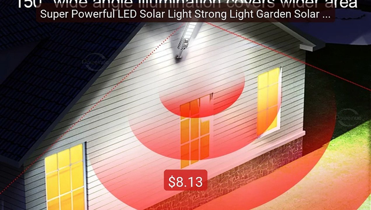 Super Powerful LED Solar Light Strong Light Garden Solar Lamp... -- Amazing Value 2026 | Must Have!