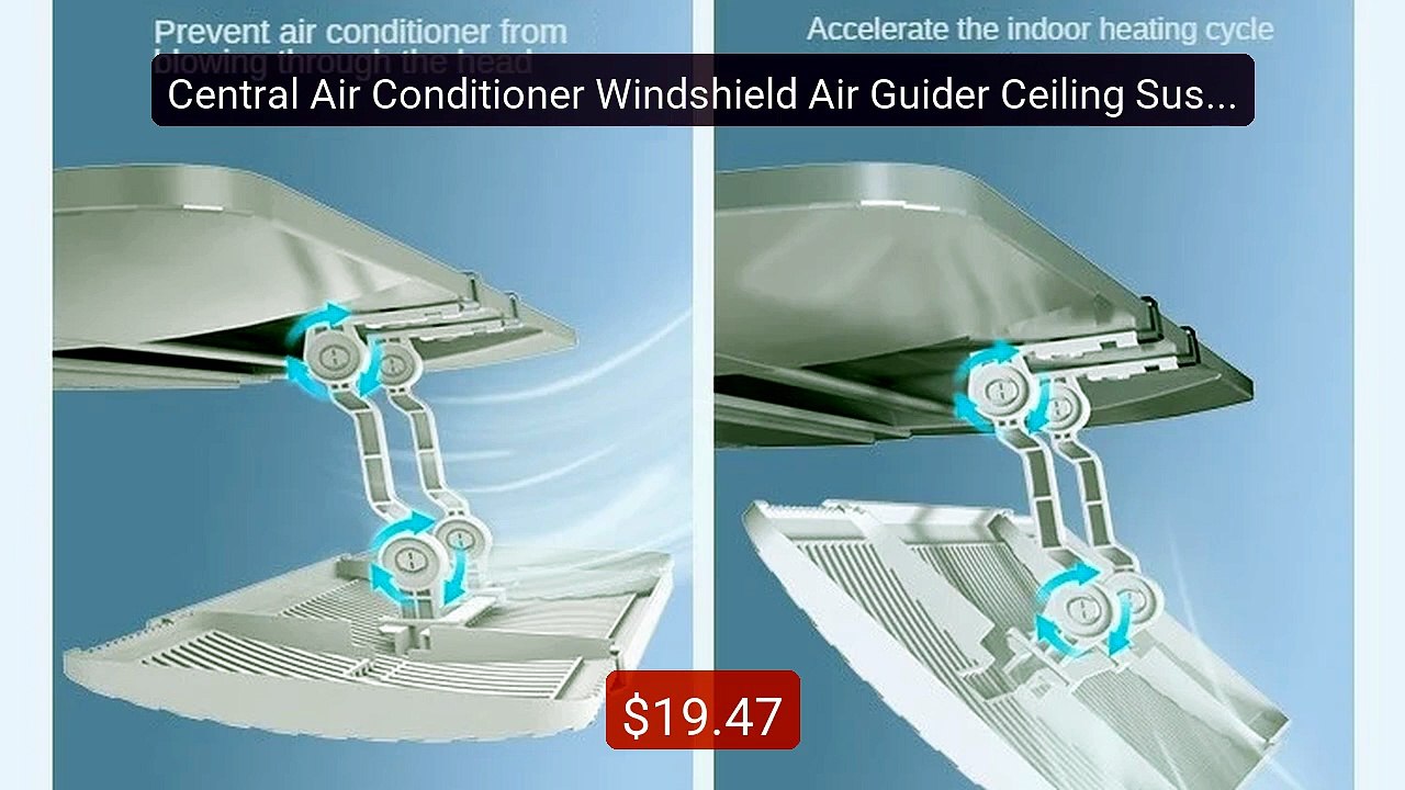 Central Air Conditioner Windshield Air Guider Ceiling Suspe... -- Top Pick 2026 | Unbeatable Price!