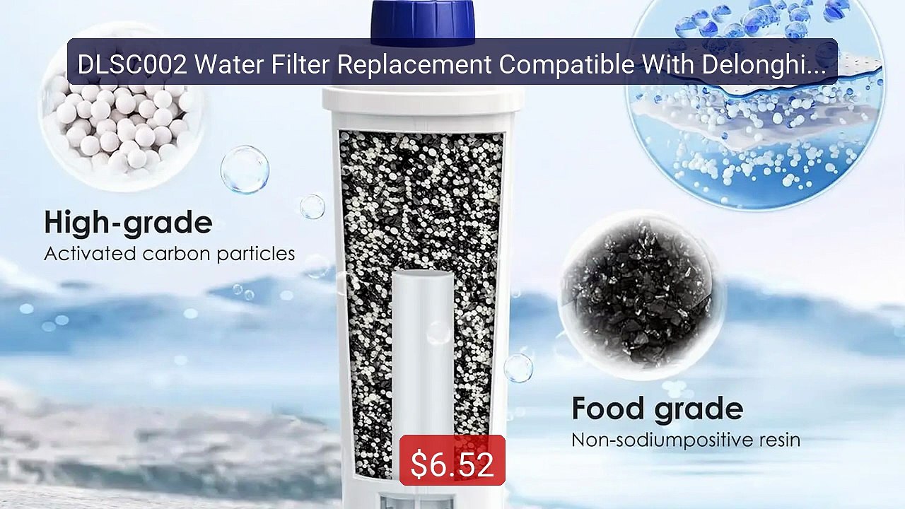 DLSC002 Water Filter Replacement Compatible With Delonghi Coff... -- Hot Deal 2026 | Limited Offer!
