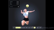 Female Volleyball Player: AI Model Video #1 (07-16-2026)