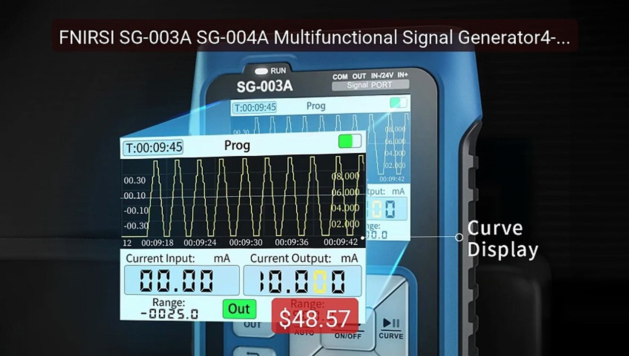 FNIRSI SG-003A SG-004A Multifunctional Signal Generator4-20mA PT10... -- Best Deal 2026 | Shop Now!