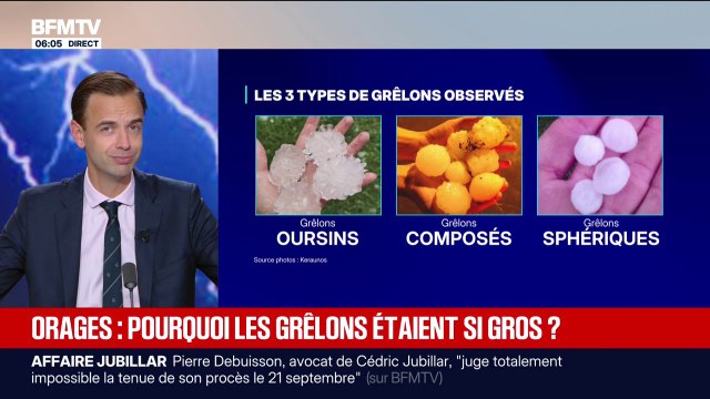 Orages: comment se forment les grêlons dans les nuages