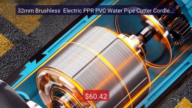 32mm Brushless Electric PPR PVC Water Pipe Cutter Cordless Scissor... Top Rated 2026 | Buy Now!