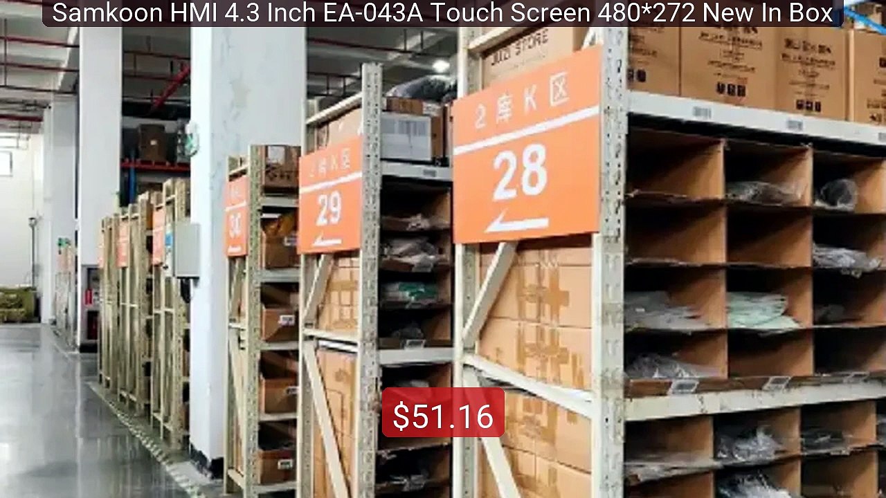 Samkoon HMI 4.3 Inch EA-043A Touch Screen 480*272 New In Box -- Hot Deal 2026 | Limited Offer!