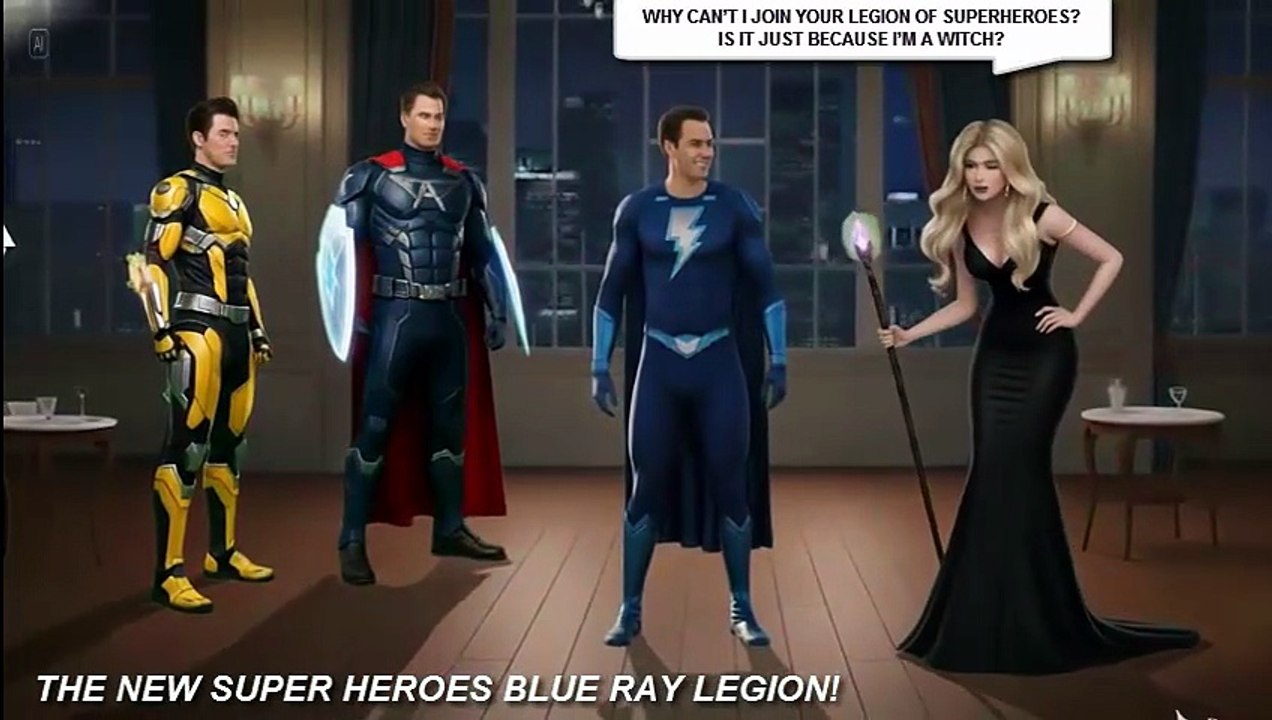 CRAZY WITCH TAKES REVENGE ON PREJUDICED LEGION OF SUPERHEROES!