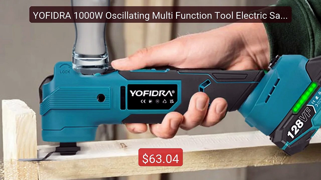 YOFIDRA 1000W Oscillating Multi Function Tool Electric Saw Trimmer... -- Best Deal 2026 | Shop Now!