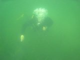 Stefan onder water!