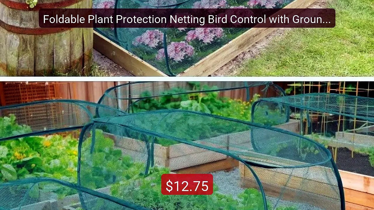 Foldable Plant Protection Netting Bird Control with Ground St... -- Amazing Value 2026 | Must Have!