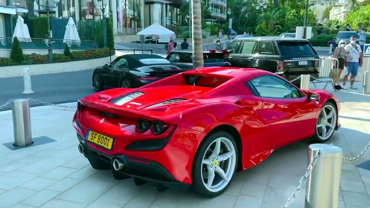 Supercar monaco 2026 Monte Carlo Luxurylife Lamborghini Aventador Ferrari F12 4K Tour