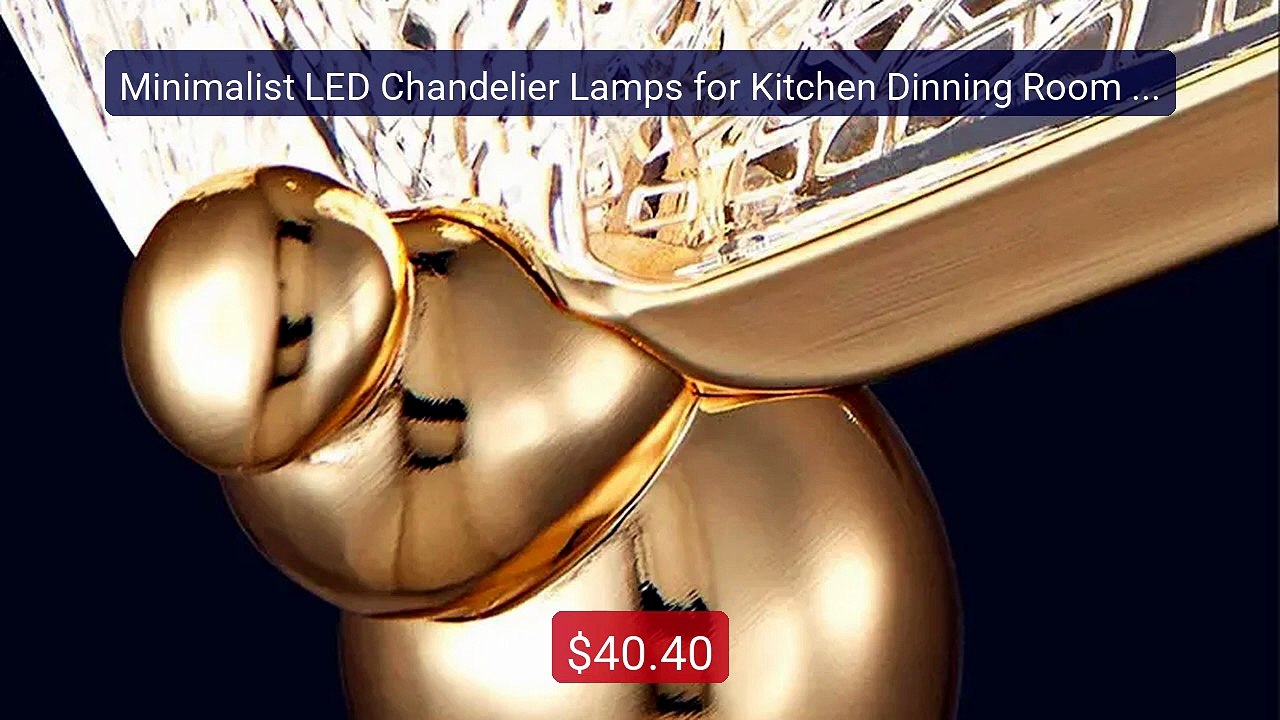 Minimalist LED Chandelier Lamps for Kitchen Dinning Room LED ... -- Amazing Value 2026 | Must Have!