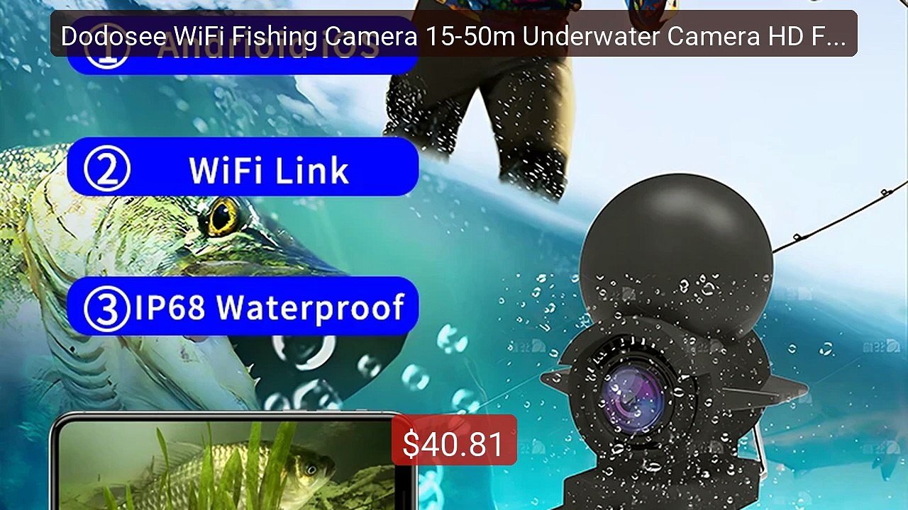 Dodosee WiFi Fishing Camera 15-50m Underwater Camera HD Fish F... -- Hot Deal 2026 | Limited Offer!