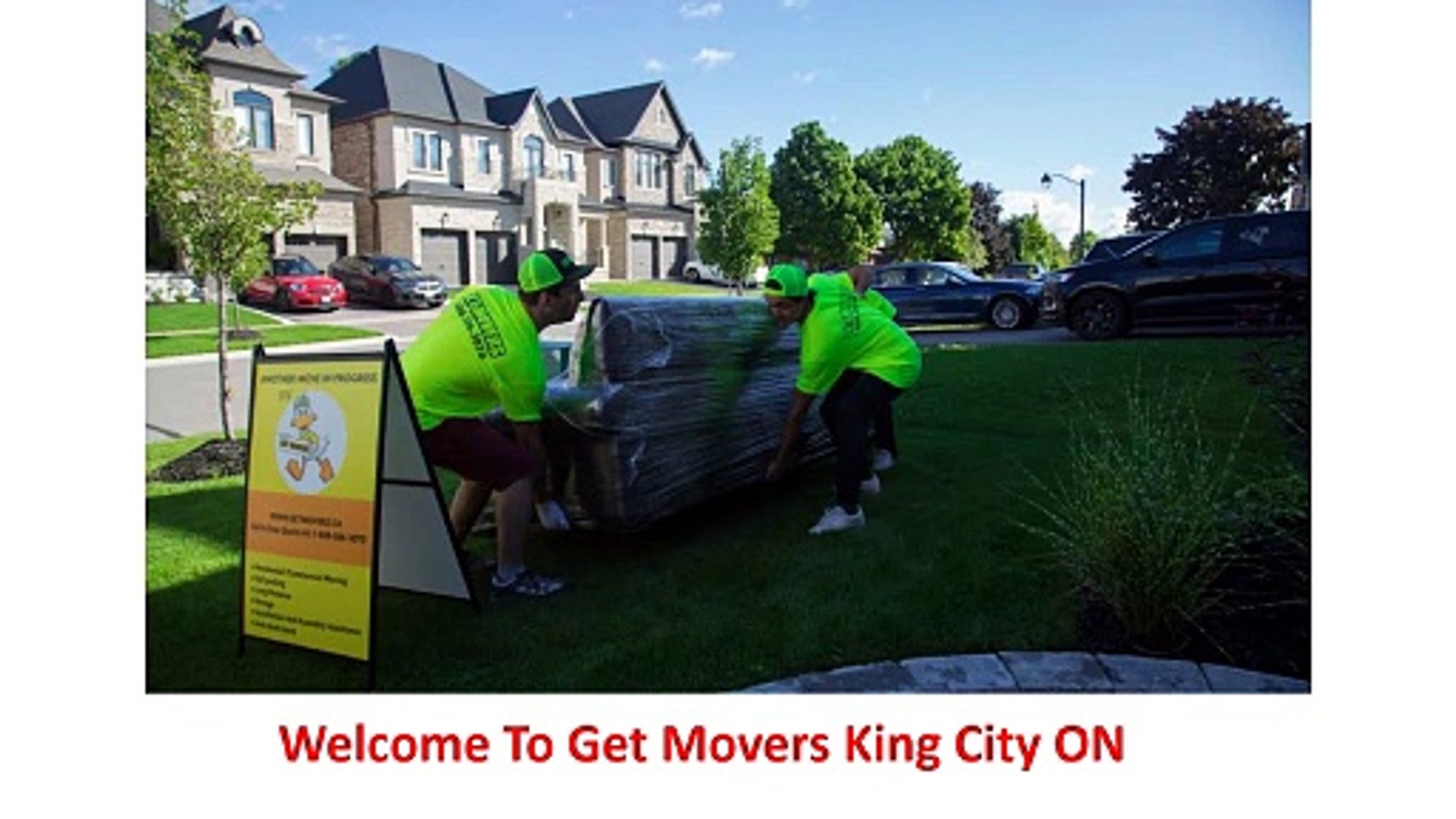 Get Movers - Reliable Mover in King City, ON