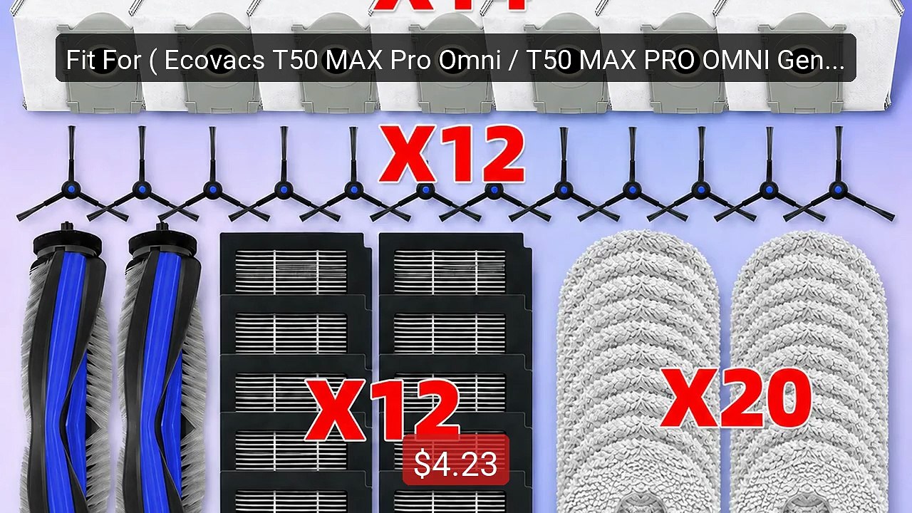 Fit For ( Ecovacs T50 MAX Pro Omni / T50 MAX PRO OMNI Gen2 ) P... -- Best Buy 2026 | Great Quality!