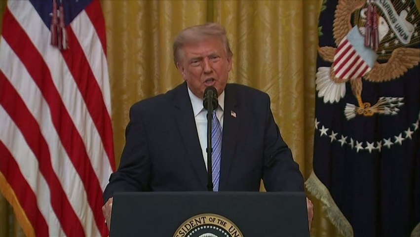 Trump demands TV networks lose licenses after refusing to air his speech