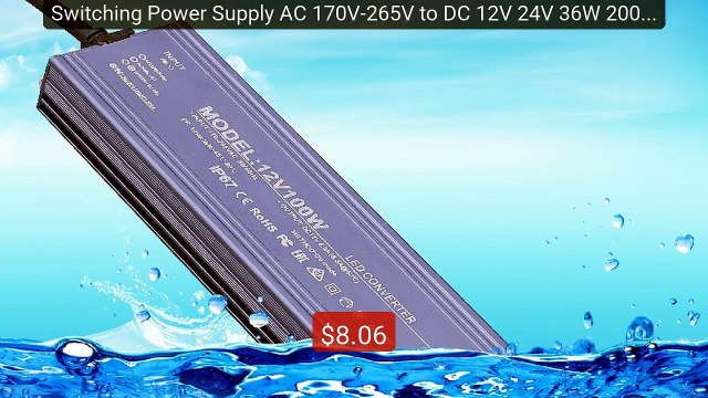 Switching Power Supply AC 170V-265V to DC 12V 24V 36W 200W 40... Amazing Value 2026 | Must Have!