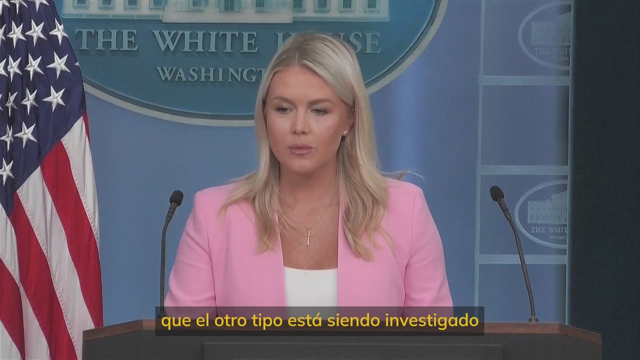 Leavitt sobre el teleoperador que apostaba ilegalmente en Kalshi sobre los discursos de Trump: "Es una vergüenza"