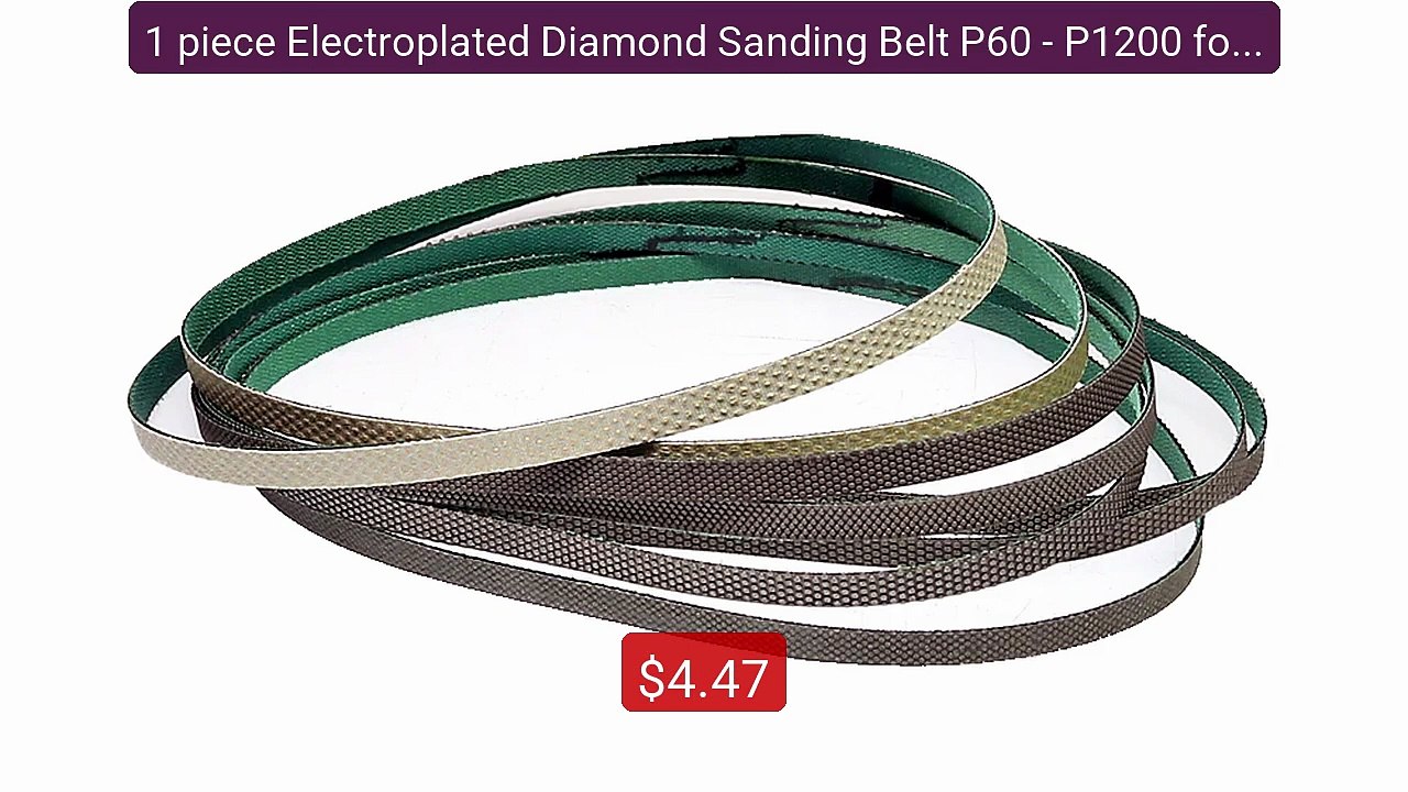 1 piece Electroplated Diamond Sanding Belt P60 - P1200 for Su... -- Amazing Value 2026 | Must Have!