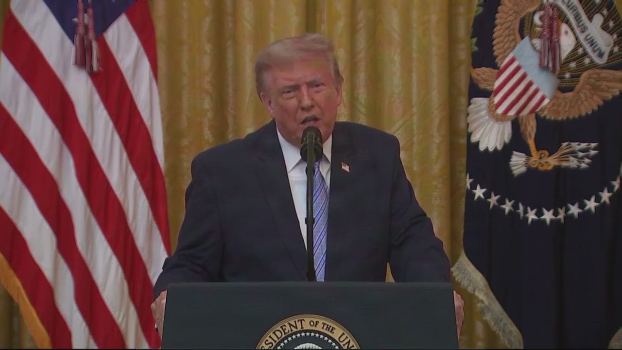 TRUMP Accuses NBC and ABC of Joining an Election 'Plot' in Explosive Speech
