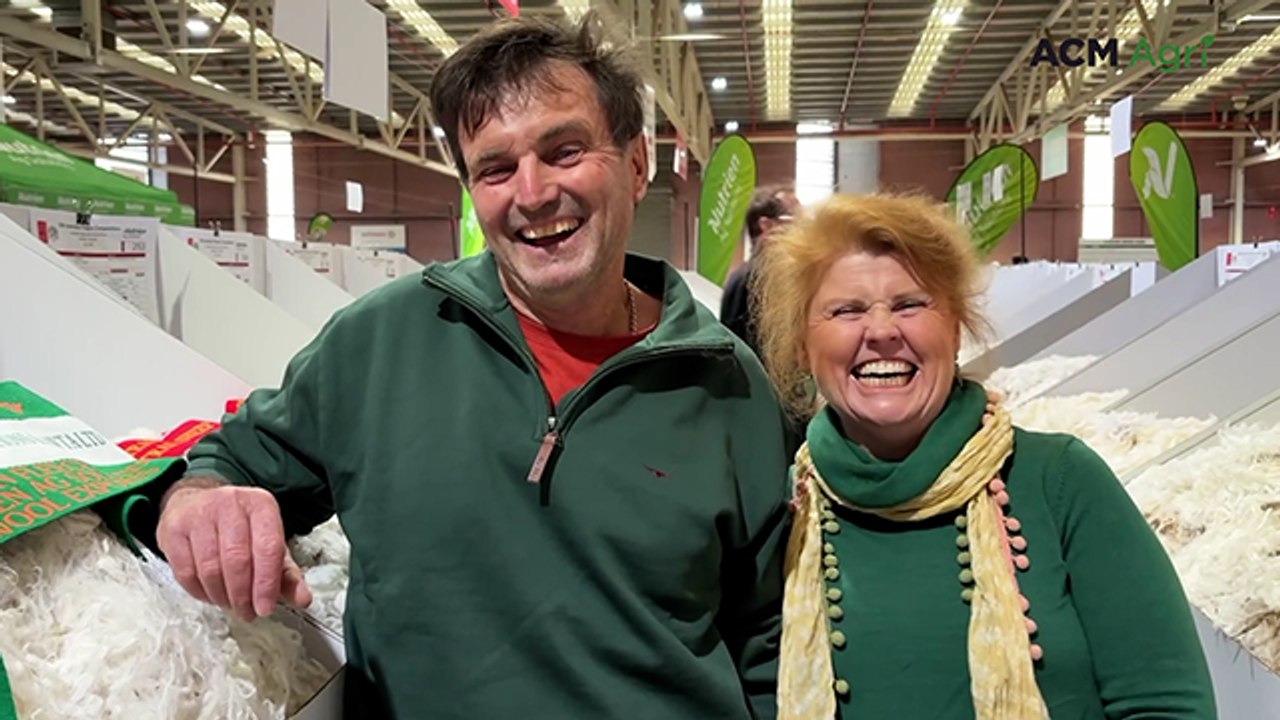 National fleece competition winners at Australian Sheep & Wool Show