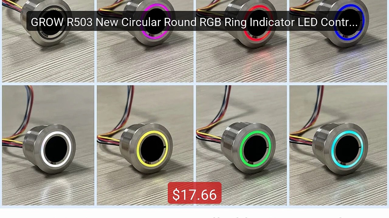 GROW R503 New Circular Round RGB Ring Indicator LED Control DC3.3V... -- Best Deal 2026 | Shop Now!