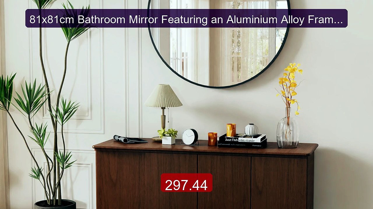 81x81cm Bathroom Mirror Featuring an Aluminium Alloy Frame with Sha... -- Top Rated 2026 | Buy Now!