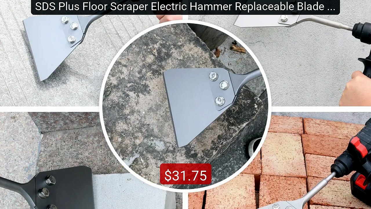 SDS Plus Floor Scraper Electric Hammer Replaceable Blade Scaling C... -- Best Deal 2026 | Shop Now!