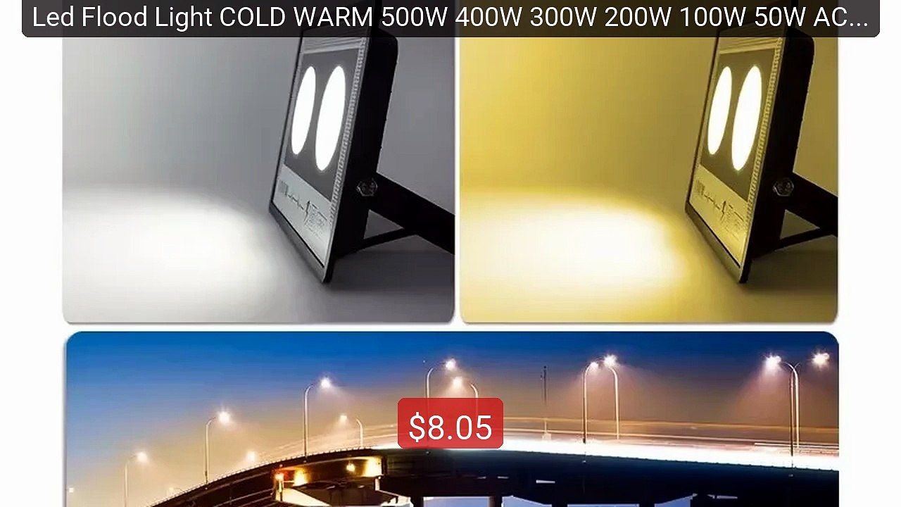 Led Flood Light COLD WARM 500W 400W 300W 200W 100W 50W AC 220V Out... -- Best Deal 2026 | Shop Now!