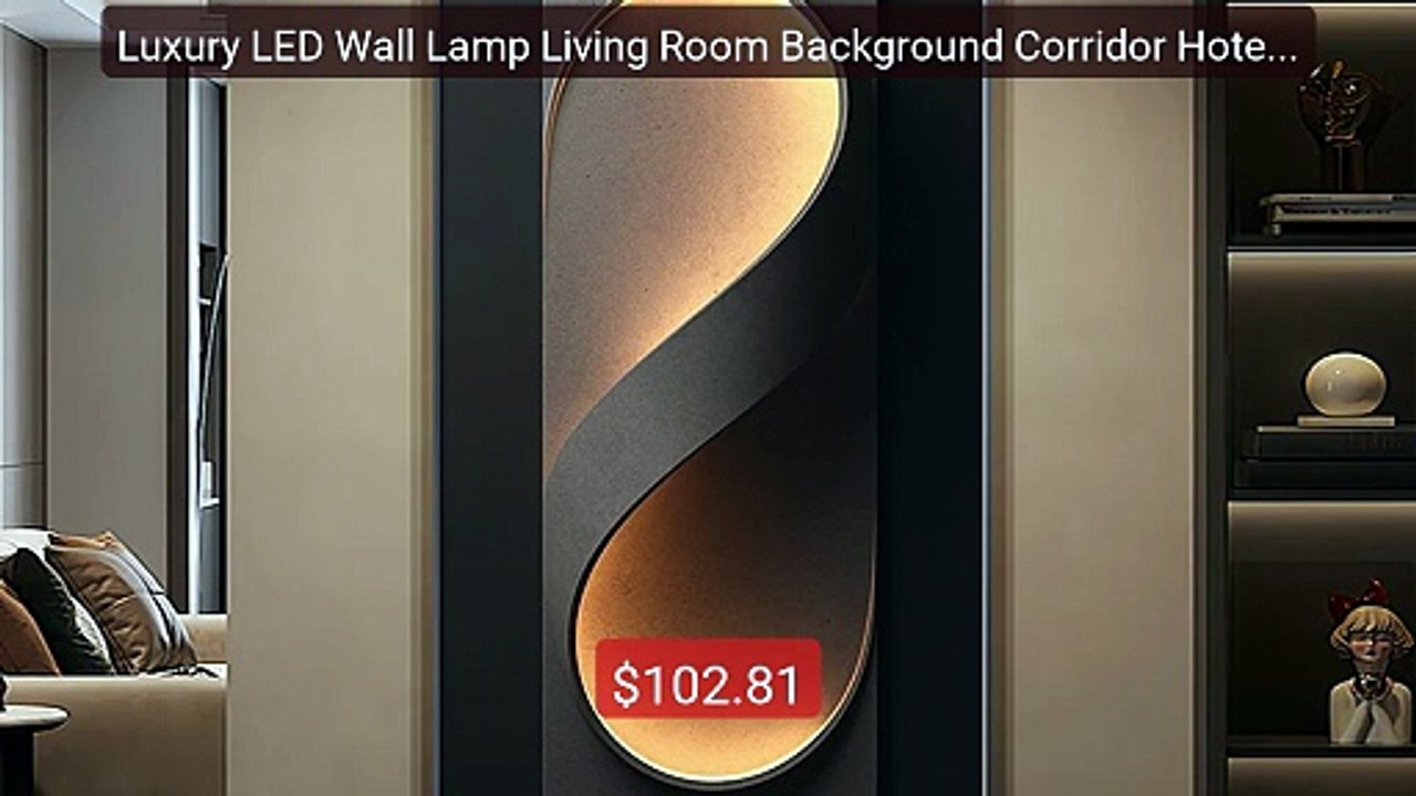 Luxury LED Wall Lamp Living Room Background Corridor Hotel Ho... -- Amazing Value 2026 | Must Have!