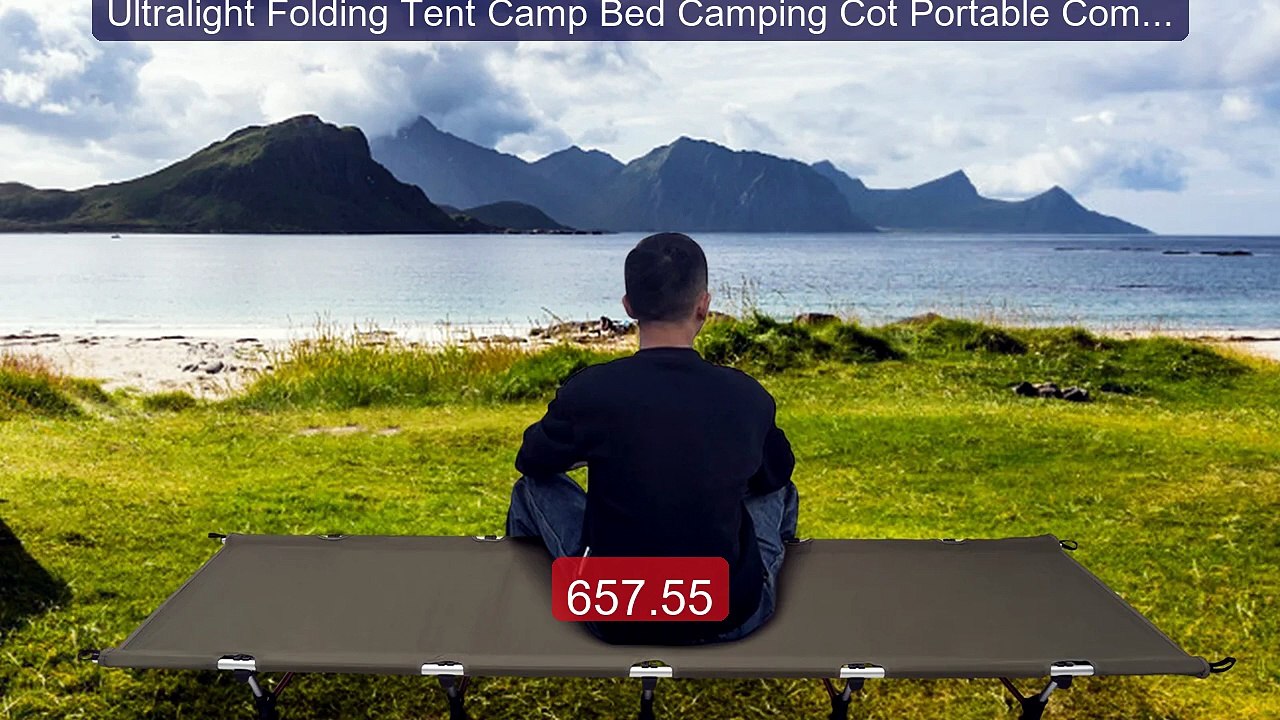 Ultralight Folding Tent Camp Bed Camping Cot Portable Compa... -- Top Pick 2026 | Unbeatable Price!