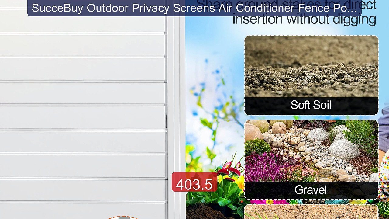 SucceBuy Outdoor Privacy Screens Air Conditioner Fence Pool Equipm... -- Best Deal 2026 | Shop Now!
