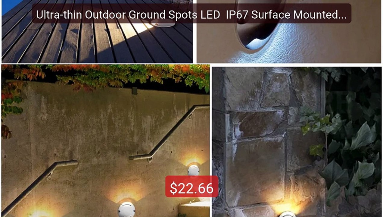Ultra-thin Outdoor Ground Spots LED  IP67 Surface Mounted Step... -- Hot Deal 2026 | Limited Offer!