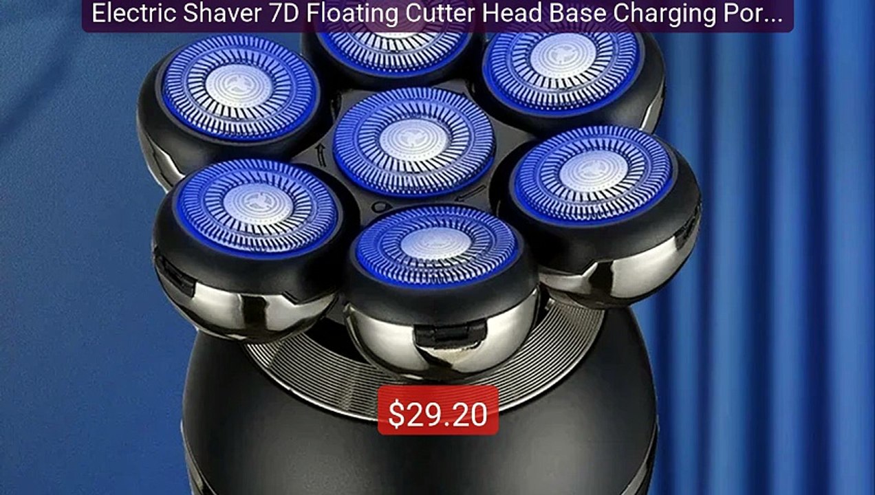 Electric Shaver 7D Floating Cutter Head Base Charging Portable Men... -- Best Deal 2026 | Shop Now!