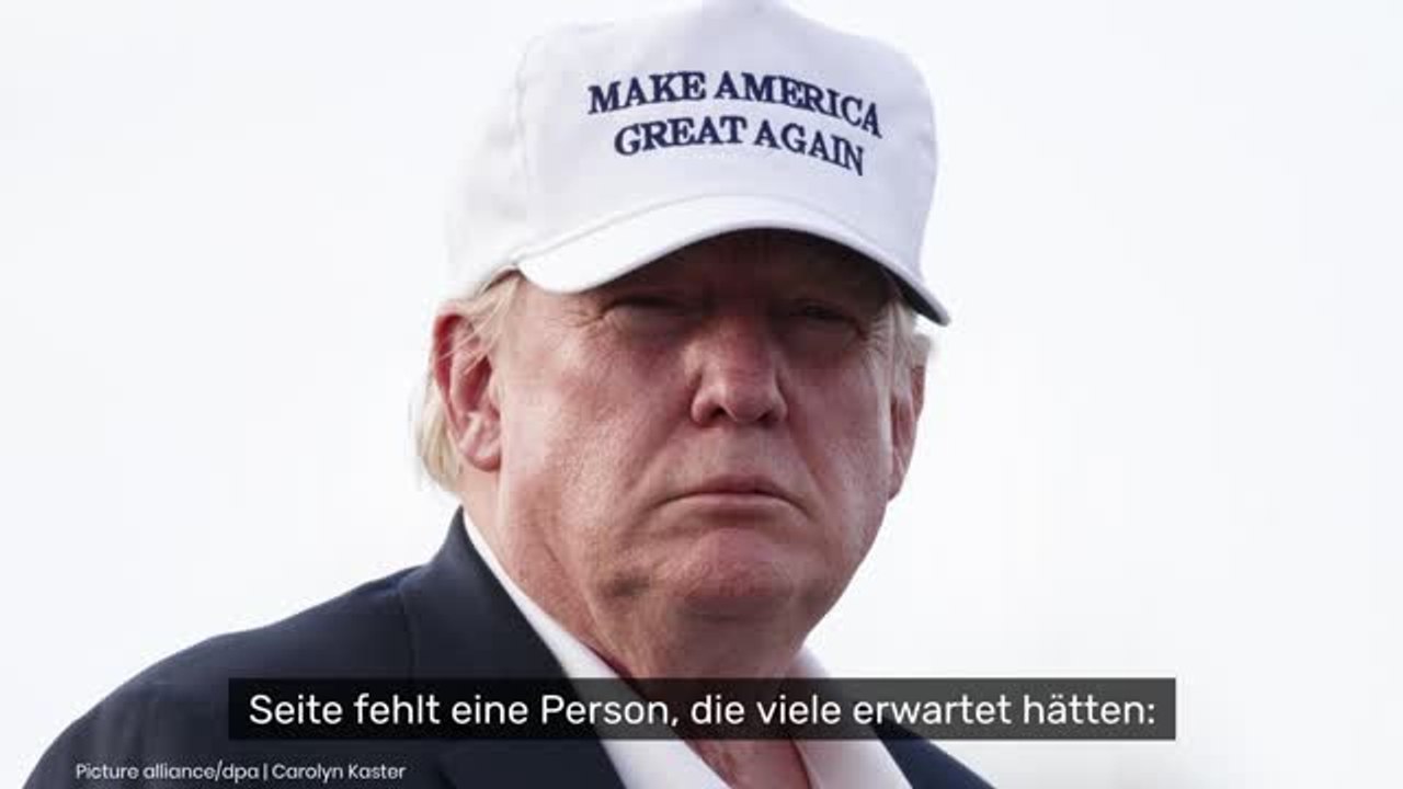Donald Trump: Ohne Melania verreist -  wer ist die Frau an seiner Seite?