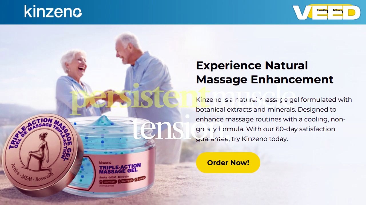 Kinzeno Gel Muscle & Joints Reviews – Explore Benefits, Ingredients, Side Effects, Price, Buy & Official Website