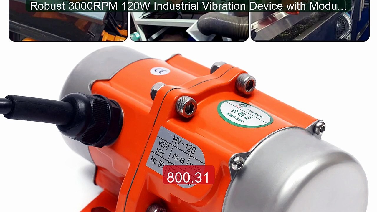 Robust 3000RPM 120W Industrial Vibration Device with Modular E... -- Hot Deal 2026 | Limited Offer!
