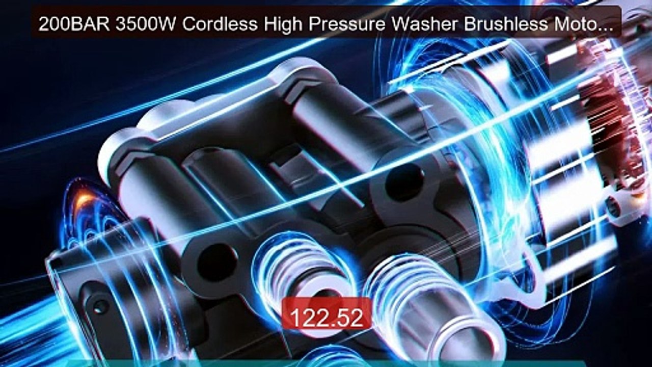 200BAR 3500W Cordless High Pressure Washer Brushless Motor 15000mA... -- Best Deal 2026 | Shop Now!