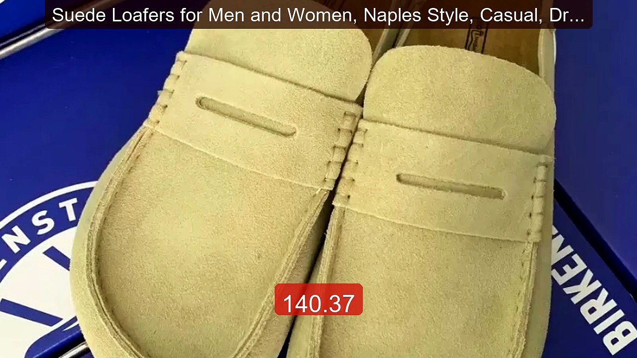 Suede Loafers for Men and Women, Naples Style, Casual, Driving... -- Hot Deal 2026 | Limited Offer!